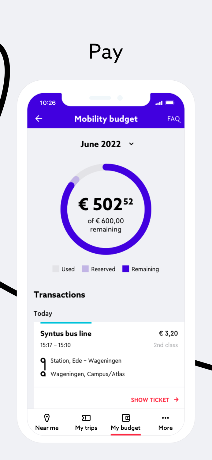Amaze Mobility- travel app