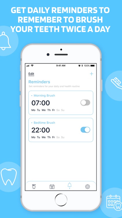 Teeth Brushing App & Timer