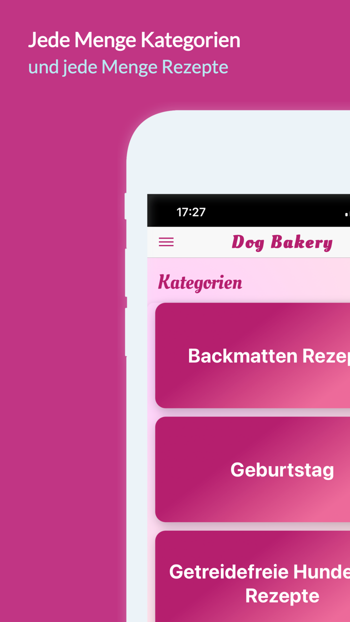 Dog Bakery - Hundekeks Rezepte