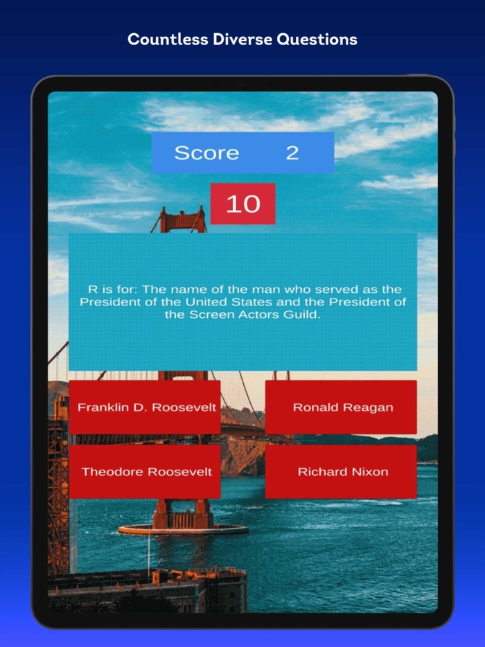 US History Trivia Game