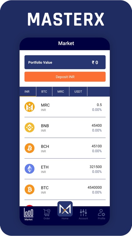 MasterX Exchange