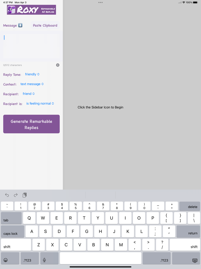 Roxy AI - Remarkable Reply Bot