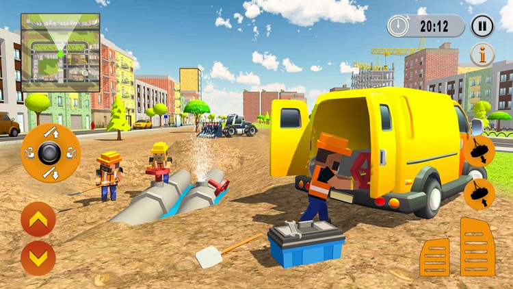 City Pipeline Construction Sim screenshot-4