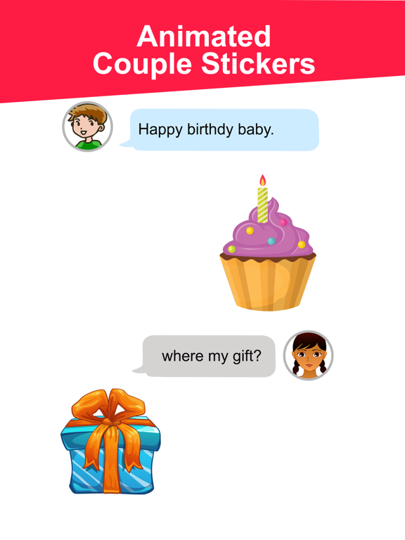 Animated Birthday Sticker Pack screenshot 2