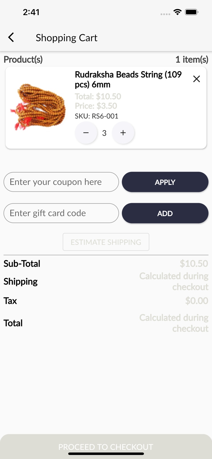 Rudraksha Bead Wholesale Store