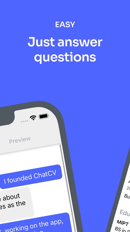ChatCV - AI Resume Builder