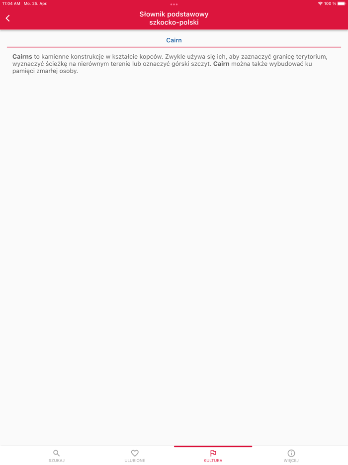 Scots-Polish Dictionary