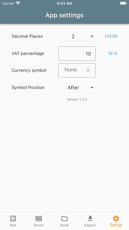 Calculator VAT net gross screenshot-4