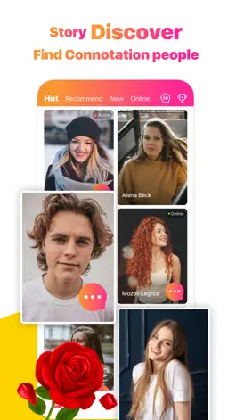 Game screenshot HoneyCam-Chat and Match Friend apk