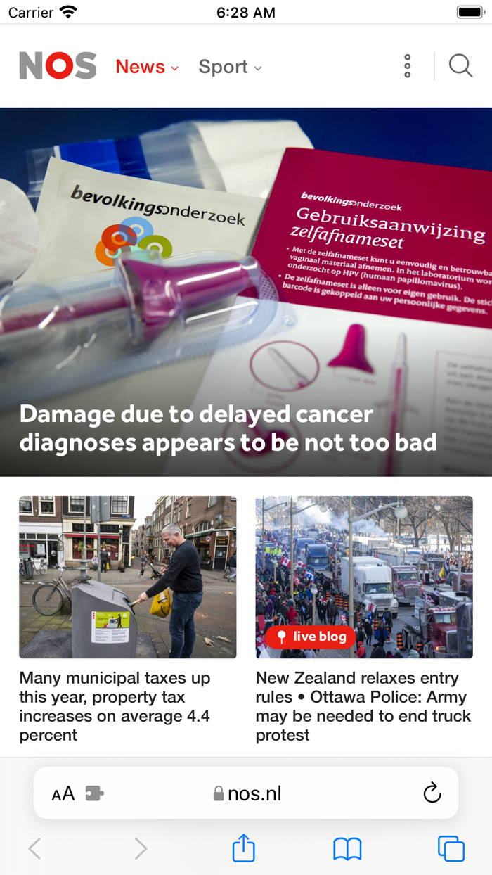 Dutch Translation for Safari