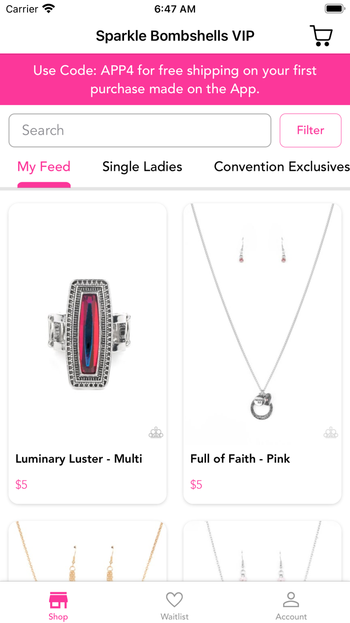 Sparkle Bombshells VIP