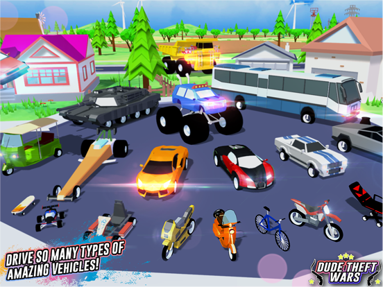 Dude Theft Wars MOD APK (Free Shopping) in 2023