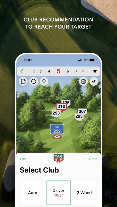 TAG Heuer Golf - GPS & 3D Maps Screenshot