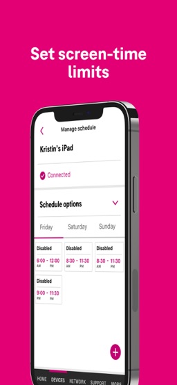 T-Mobile Internet app screenshot