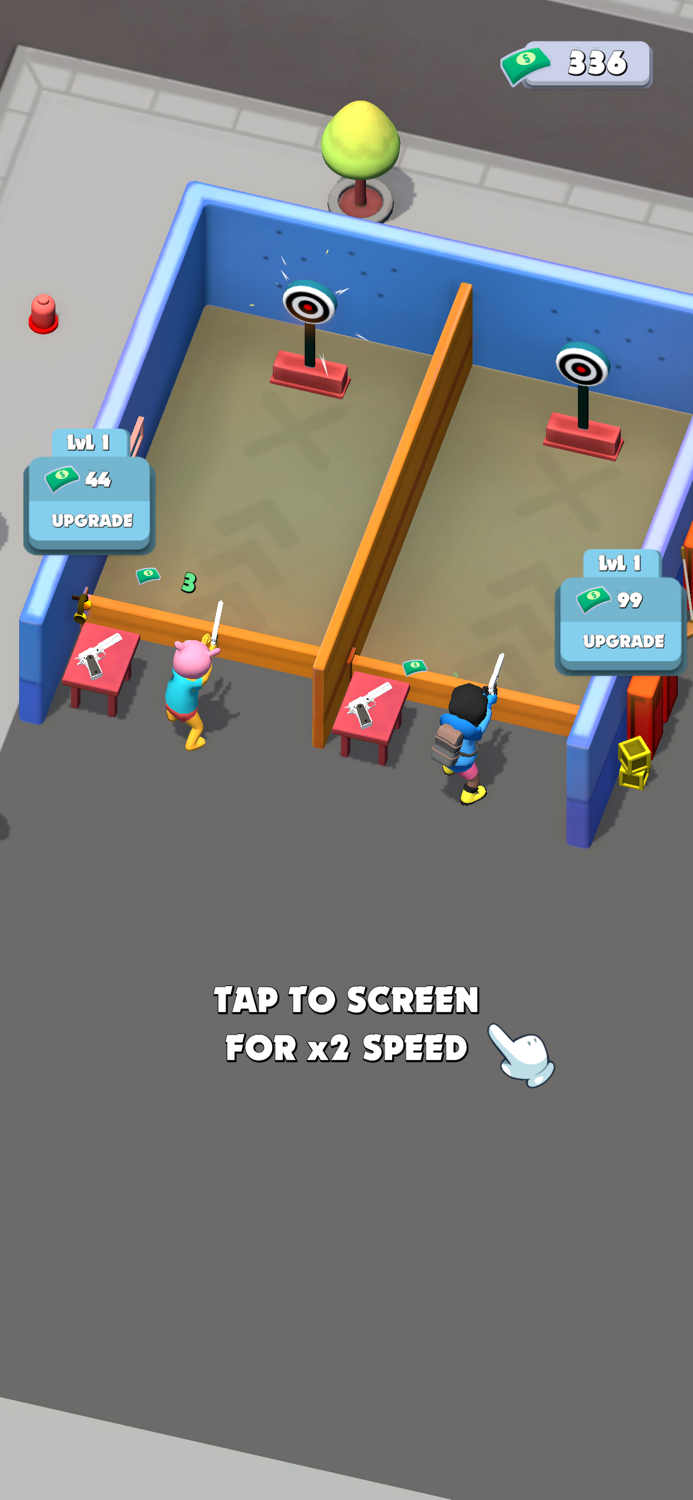 Shooting Area - Idle Clicker