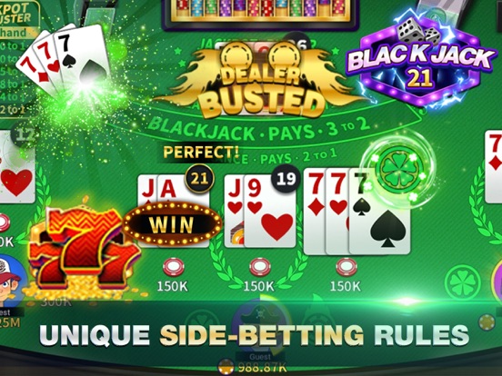 Blackjack 21 online card game screenshot 2