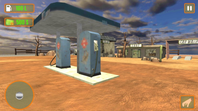 Junkyard Gas Station