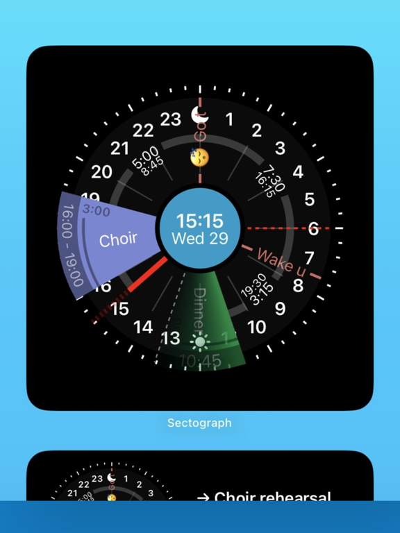 Sectograph visual time manager screenshot 3