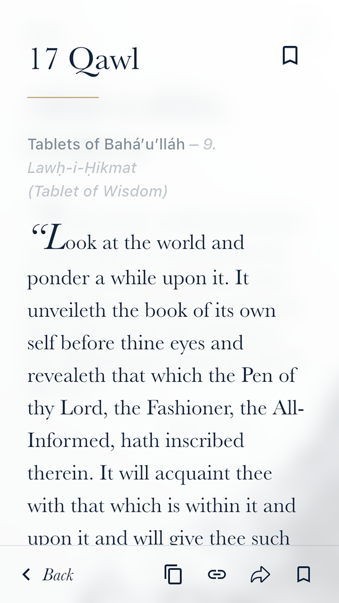 Dawn - Baháí Writings