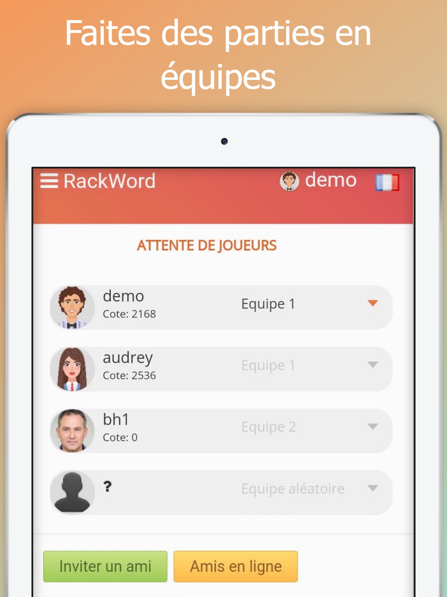 Rackword screenshot 3