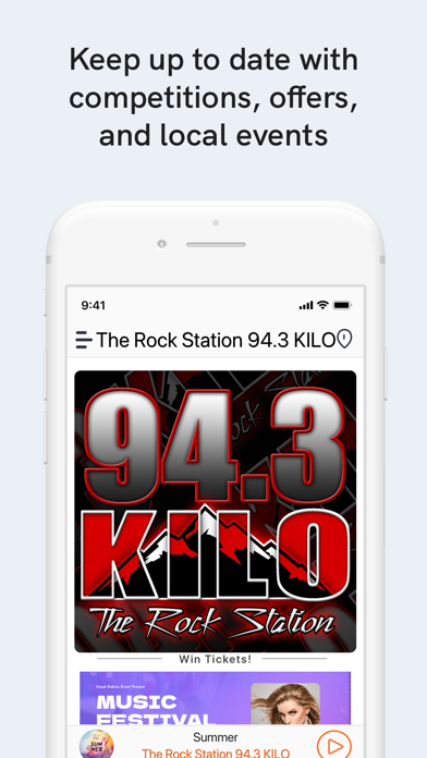 94.3 KILO The Rock Station screenshot 3