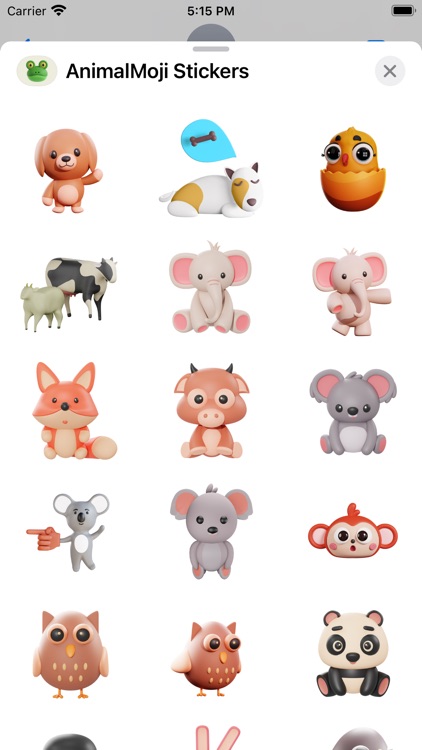 Cute Animal - Stickers screenshot-4
