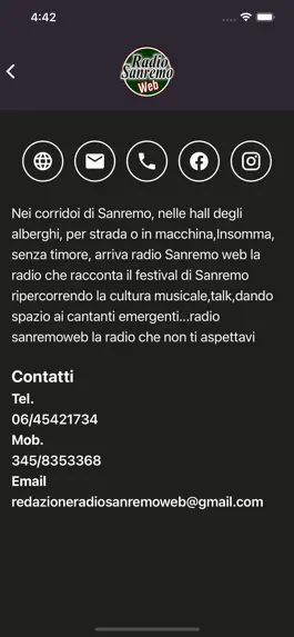 Game screenshot Radio Sanremo Web hack