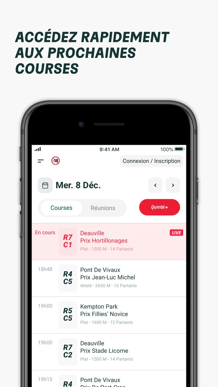 PMU Point de vente - Turf