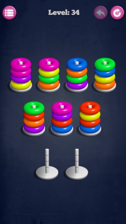 Color Hoop Stacks screenshot-3