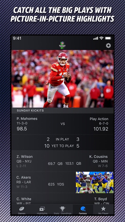 NFL SUNDAY TICKET screenshot-4