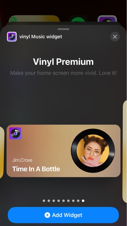 MS Vinyl - Music Widget screenshot-4