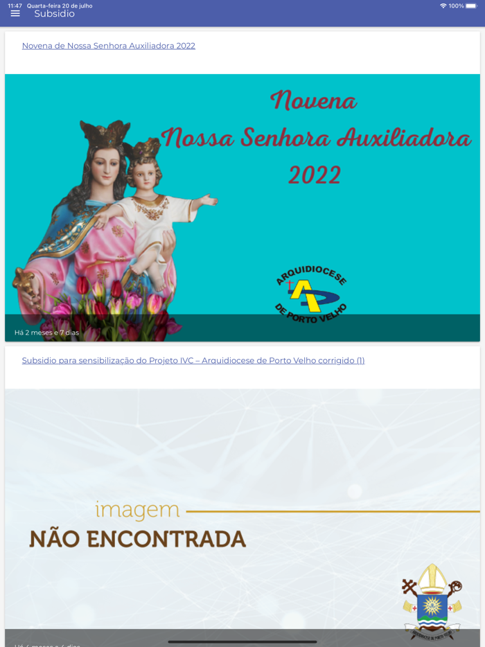 ARQUIDIOCESE DE PORTO VELHO RO