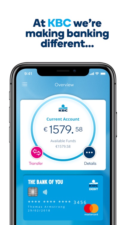KBC Ireland Mobile Banking
