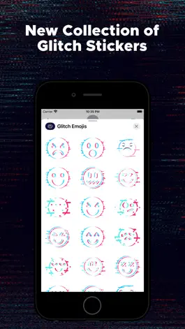 Game screenshot Glitch Stickers!! apk