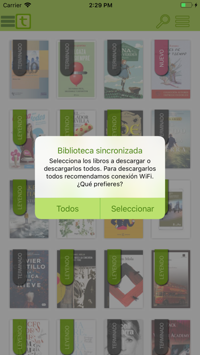 Tagus - Ereader para ebooks screenshot 3