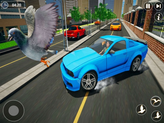 Pigeon Bird Flying Simulator screenshot 2