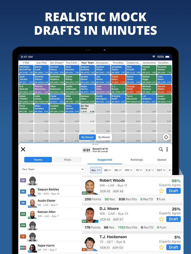 Fantasy Rankings & Stats by Marzen Media LLC