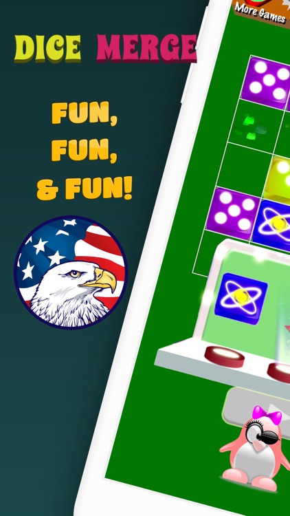 Fun 7 Block - Dice Merge Games screenshot-0