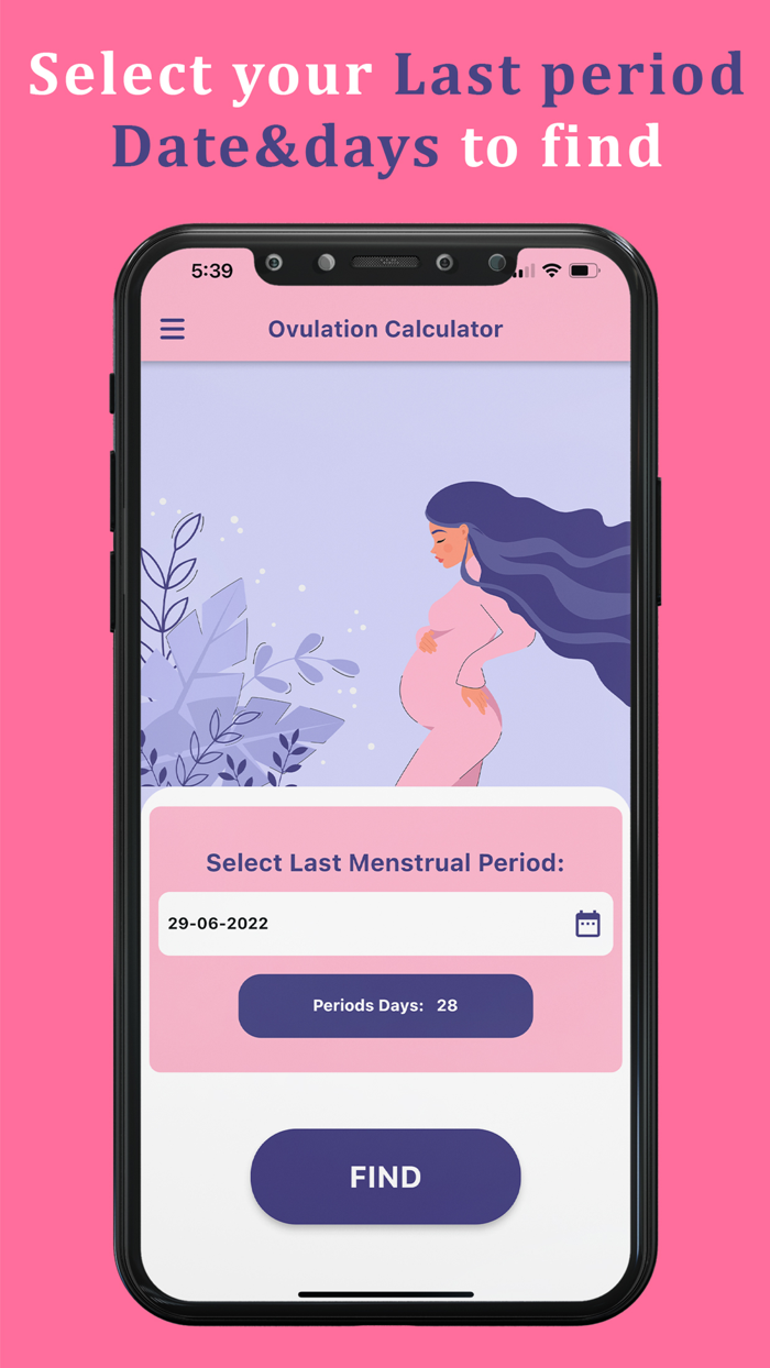 Ovulation  Period Tracker App
