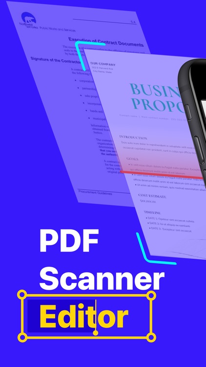 PDF Scanner, PDF Editor App