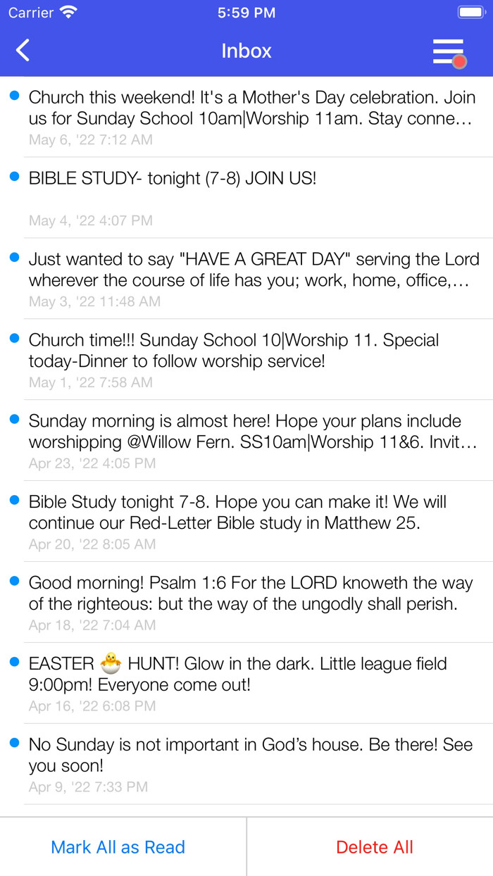 Willow Fern Baptist Church