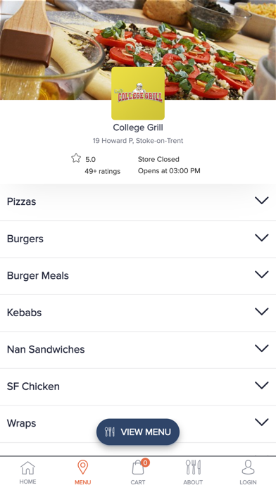 How to cancel & delete College Grill from iphone & ipad 2