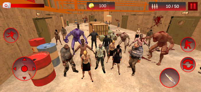 Zombie 3D Alien Creature