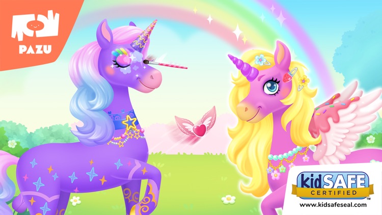 My Unicorn dress up for kids screenshot-3