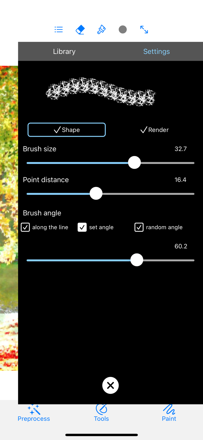 ProBrush Brush to Paint Photo