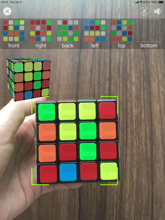 3D Rubik's Cube Solver screenshot 3