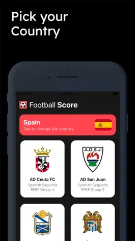 Game screenshot Football Scores Live apk