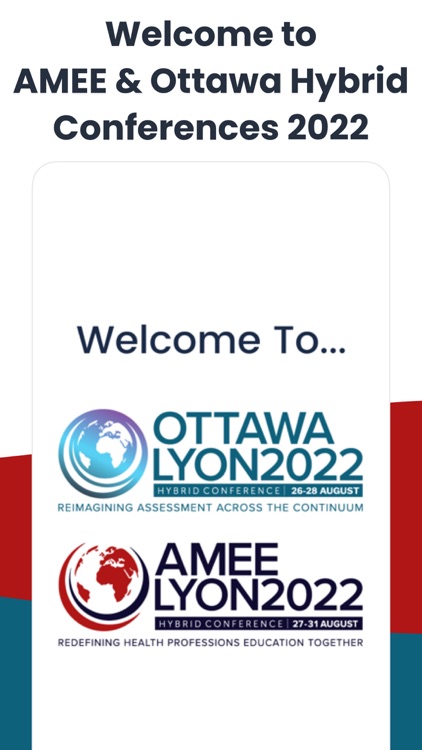 AMEE & Ottawa Conferences 2022