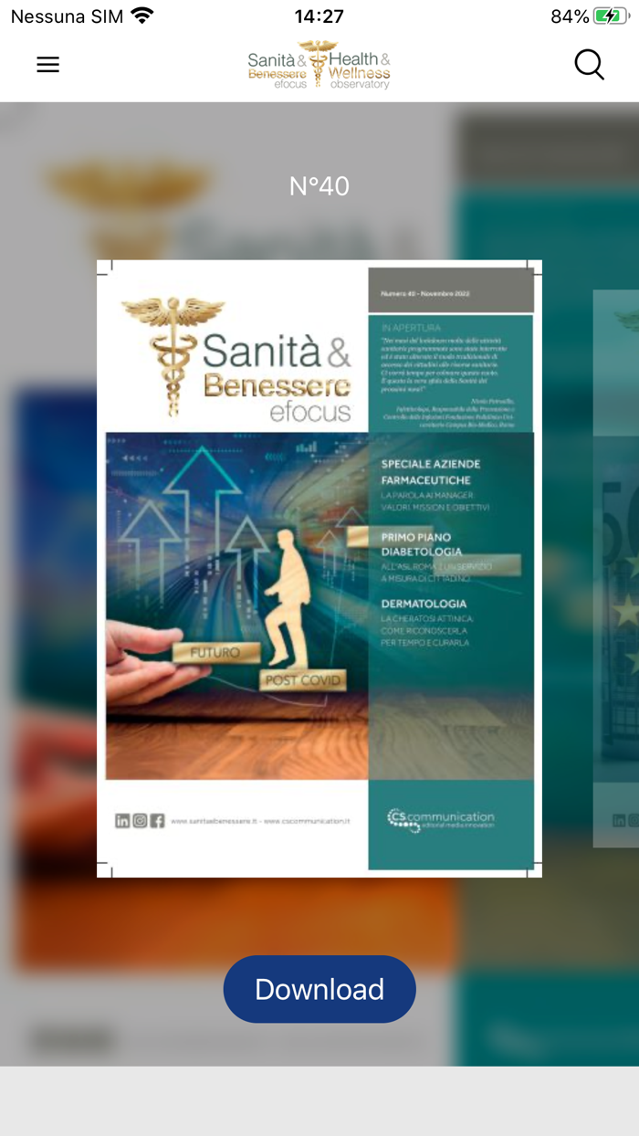 Sanità  Benessere efocus