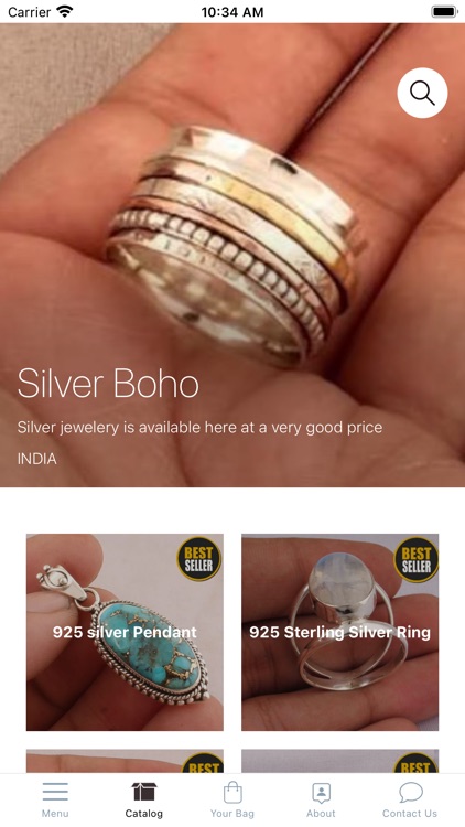 Silver Boho